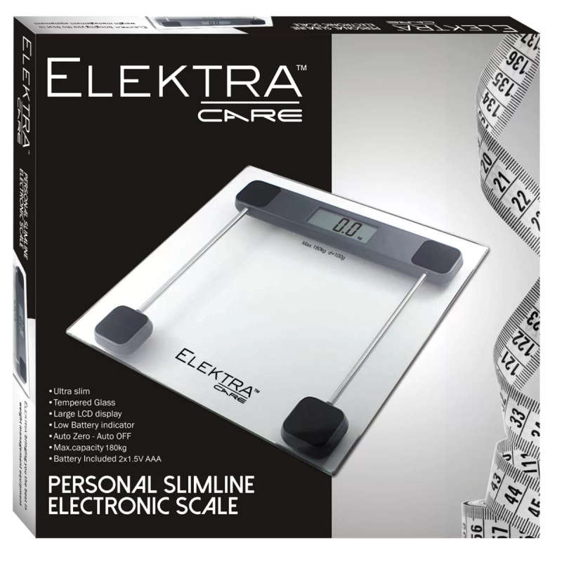 ELEKTRA PERSONAL SLIMLINE ELECTRONIC SCALE