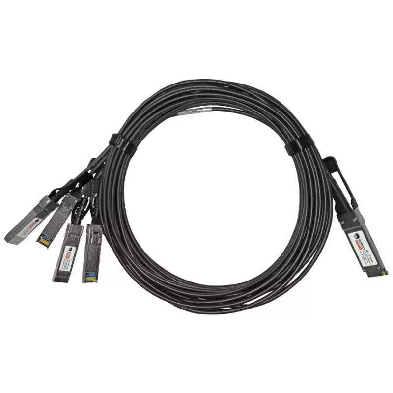 Linkbasic 3m Breakout Cable 1 QSFP to 4 SFP+ Uplink Cable