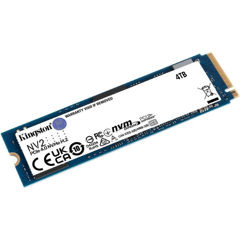 Kingston NV2 M.2 4TB PCIe 4.0 NVMe Internal SSD