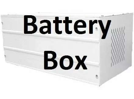 Bat Box Black 2 x 200A - Adjustable Feet Units