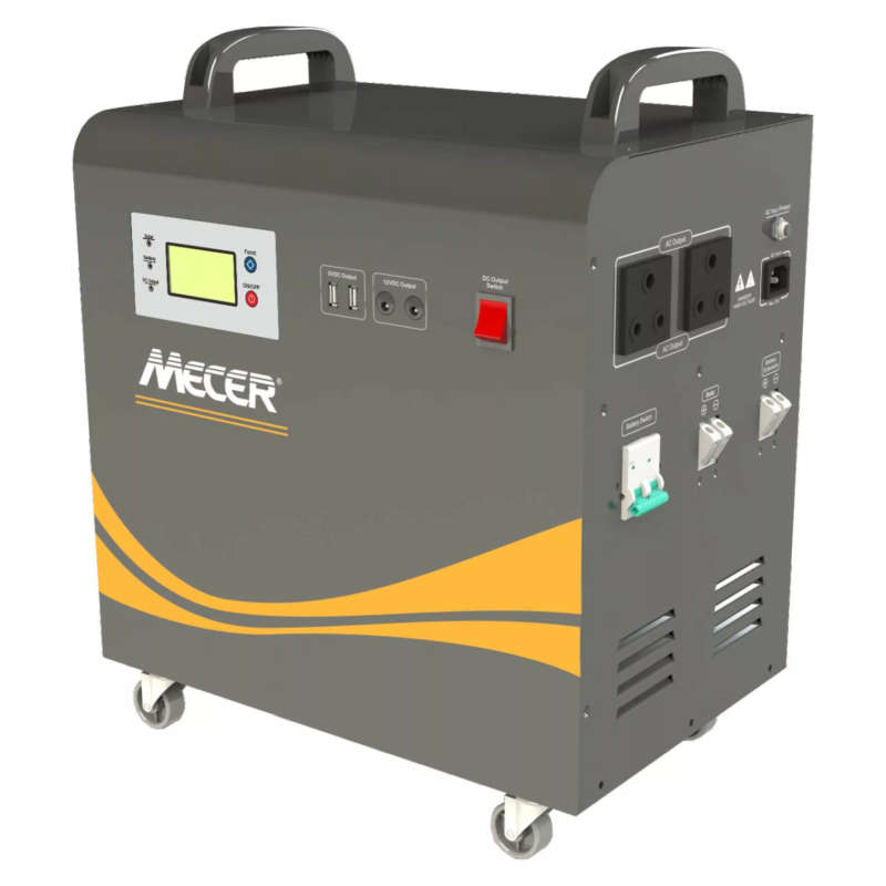 Mecer 360W Solar Charge Controller 1Kw 12V 1x100A Battery Pure Sine Wave Inverter