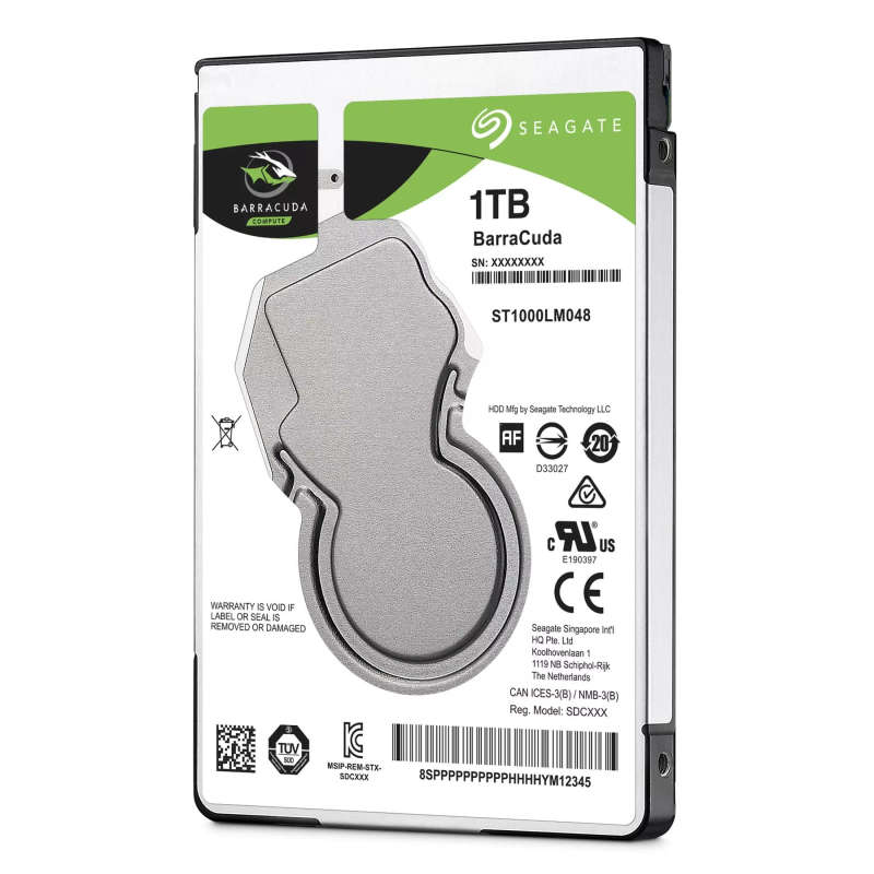 Seagate Barracuda 2.5-inch 1TB Serial ATA III Internal Hard Drive