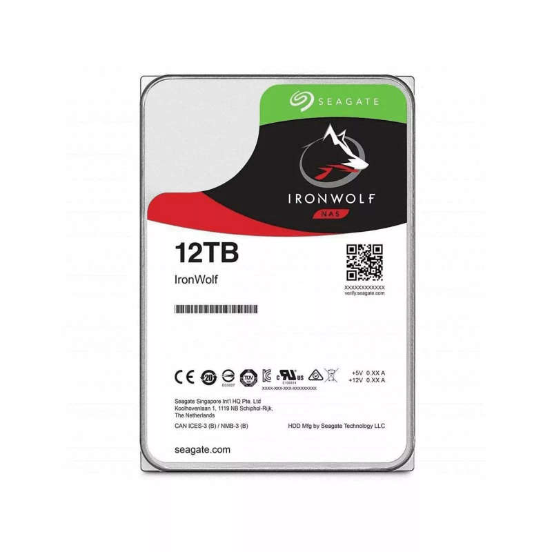 Seagate NAS IronWolf 3.5-inch 12TB Serial ATA III Internal Hard Drive