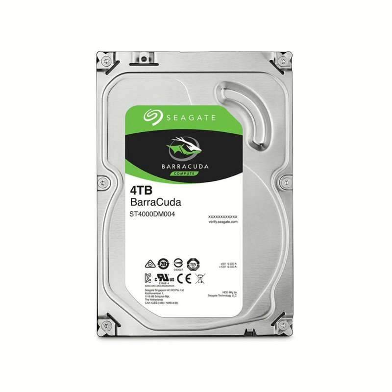 Seagate Barracuda ST4000DM004 3.5-inch 4TB Serial ATA III Internal Hard Drive