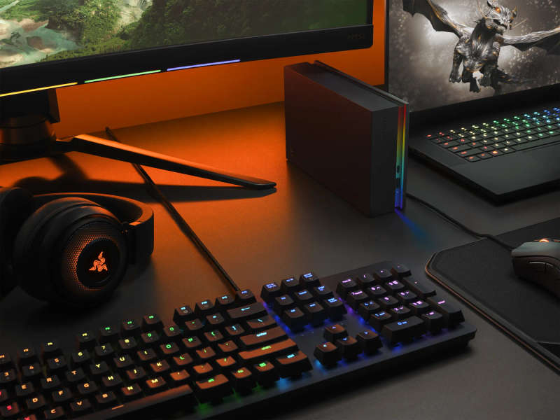Seagate 8TB Firecuda Gaming Hub with Customisable LED; USB 3.2 Gen 1