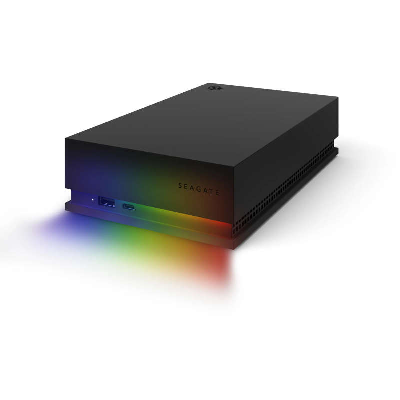 Seagate 8TB Firecuda Gaming Hub with Customisable LED; USB 3.2 Gen 1