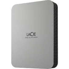 Seagate LaCie 4TB Aluminum Enclosure Portable External Hard Drive Space Grey