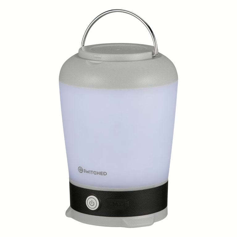 Switched Stella Rechargeable 320 Lumens Lantern Grey