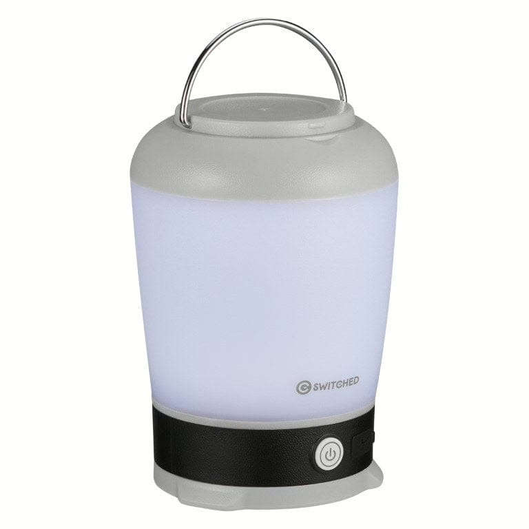 Switched Stella Rechargeable 320 Lumens Lantern Grey