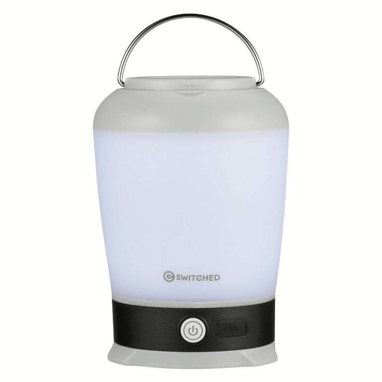 Switched Stella Rechargeable 320 Lumens Lantern Grey