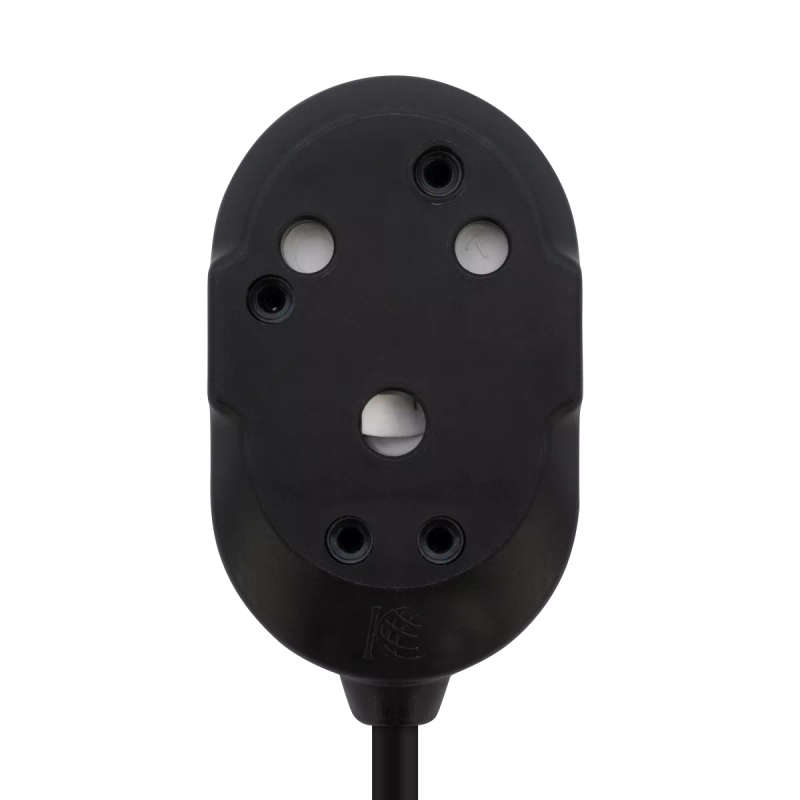 Switched Basics 10m Heavy Duty BTB Extension Cable 2 x 16A Socket - Black