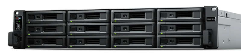 RackStation 12-bay (up to 36-bay); 6-Core 2.2 GHz; 8GB DDR4 ECC UDIMM RAM (up to 64GB); 4x GbE LA...