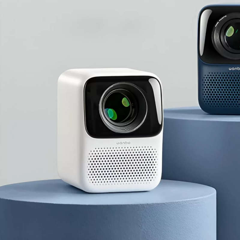 WANBO T2 Max 1080P 450ANSI Android 9.0 Smart Projector - White