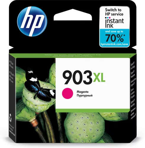 HP 903XL Magenta High Yield Printer Ink Cartridge Original T6M07AE Single-pack