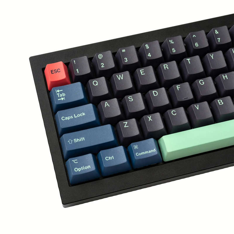 Keychron OEM Dye-Sub PBT Keycap Set  Hacker (Version C, PBT, OEM Profile, MX-Compatible)