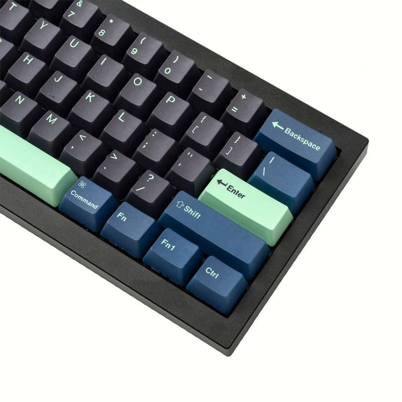 Keychron OEM Dye-Sub PBT Keycap Set  Hacker (Version C, PBT, OEM Profile, MX-Compatible)