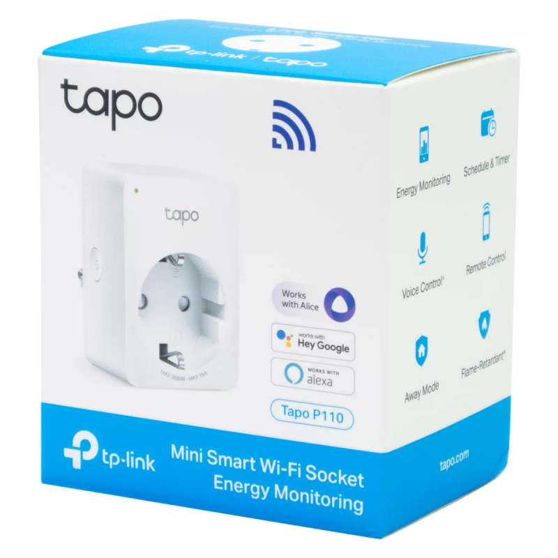 Mini Smart Wi-Fi Socket Energy Monitoring