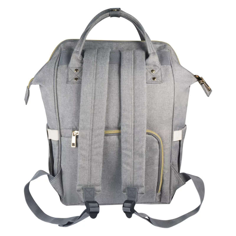 Totes Babe Alma 18L Diaper Backpack, Grey.