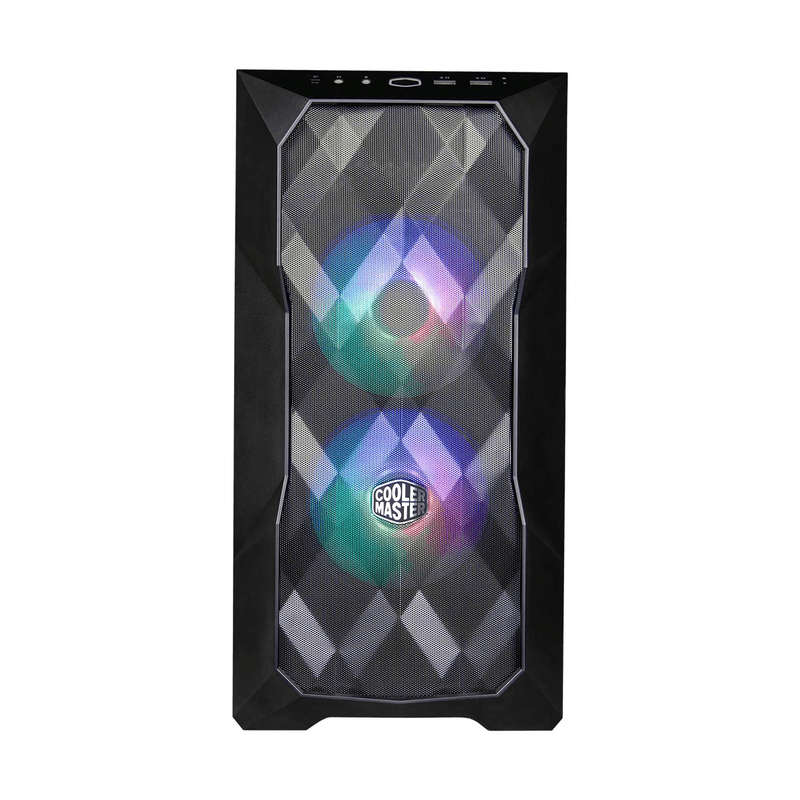 Cooler Master TD300 Mini Tower Gaming PC Case Black