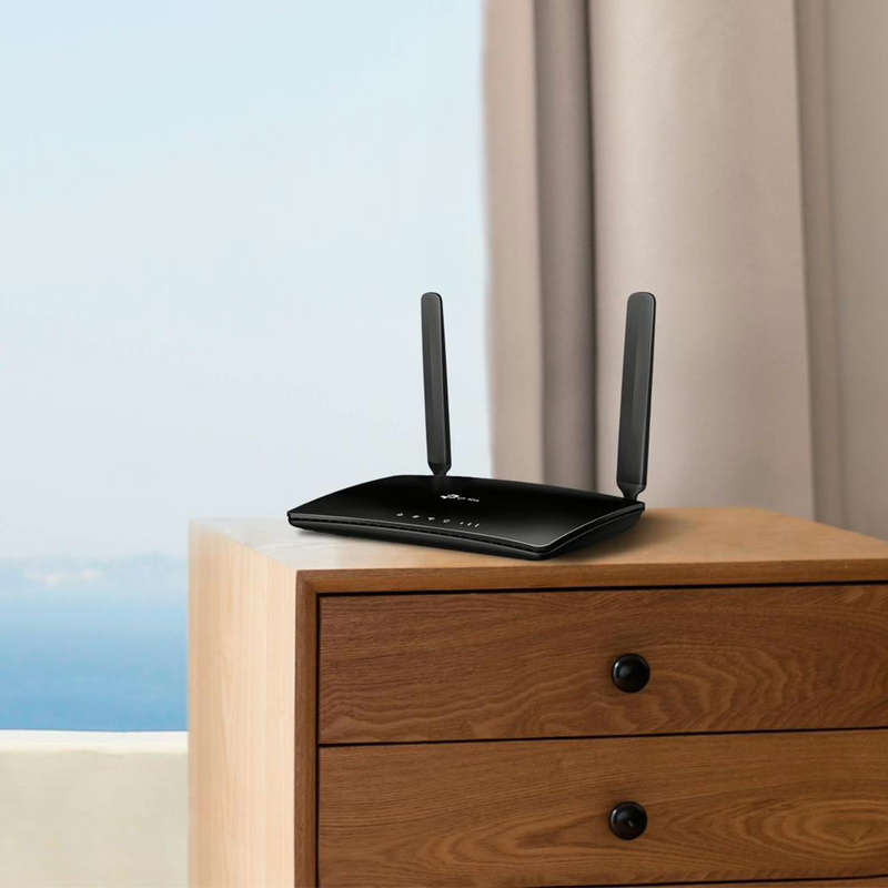TP-Link TL-MR150 Wi-Fi 4 Wireless Router Single-band 2.4GHz Fast Ethernet 3G 4G Black