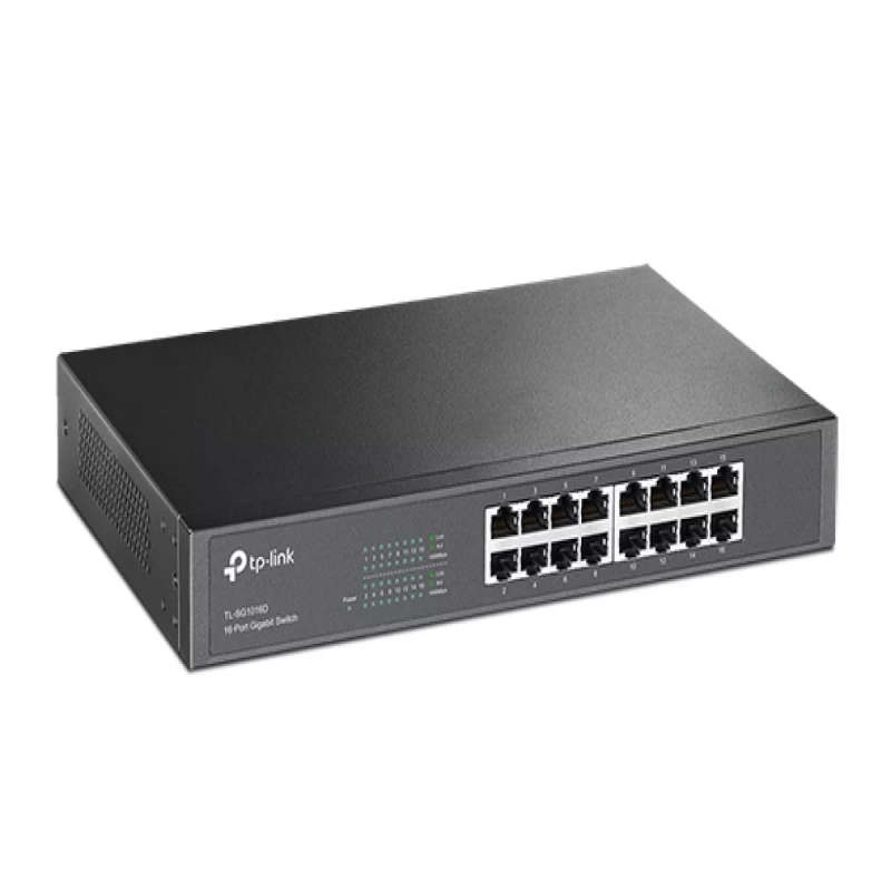 TP-Link TL-SG1016D 16-port GbE Unmanaged Network Switch