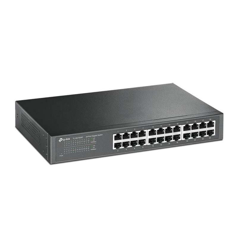 TP-Link TL-SG1024D 24-port GbE Unmanaged Desktop/Rackmount Network Switch