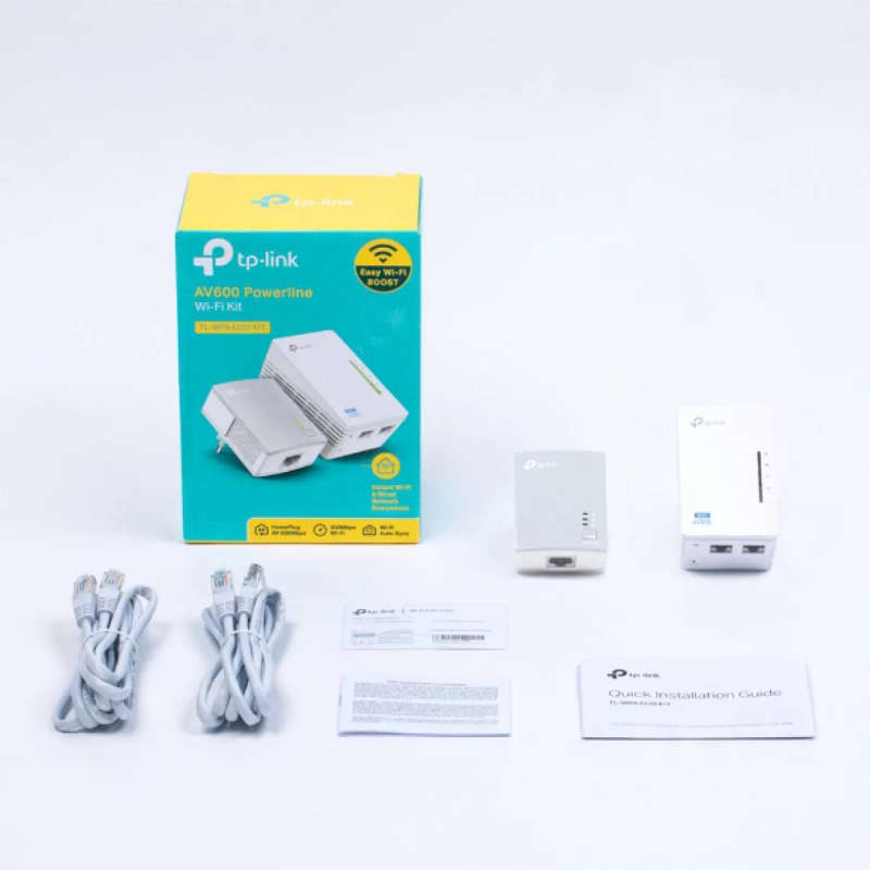 TP-Link TL-WPA4220 KIT AV600 Powerline Wi-Fi  KIT