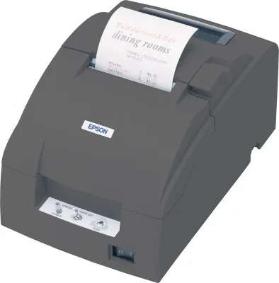 Epson Entry Level Impact/Dot Matrix Receipt Printer with Auto Cutter - Serial