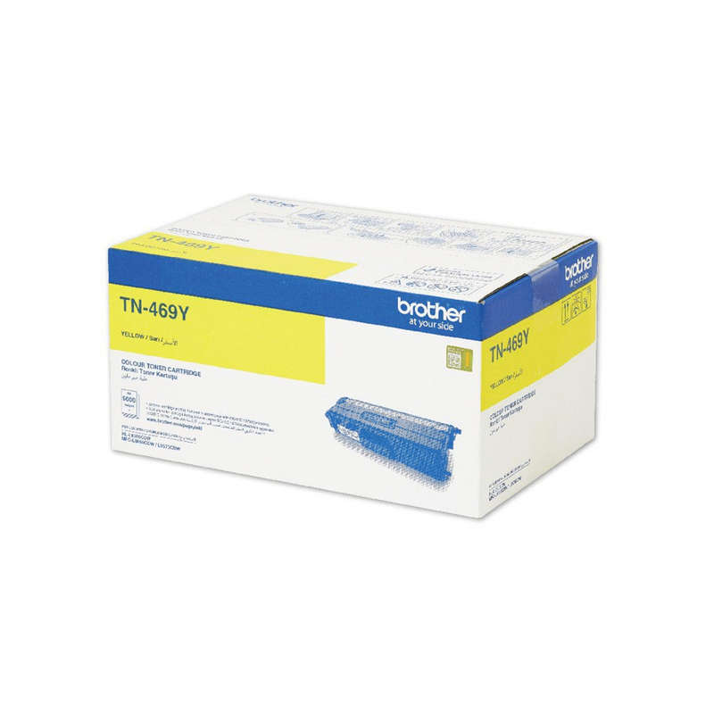 Brother TN-469Y Yellow Toner Cartridge 9,000 Pages Original Single-pack