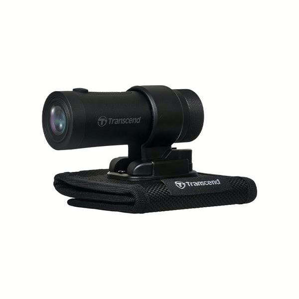 Transcend Drive Pro 20B Motorcycle Dashcam Compact POV Cam with 64GB MicroSD Card