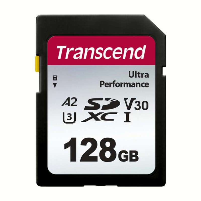 Transcend 340S 128GB UHS-I A2 SDXC Memory Card