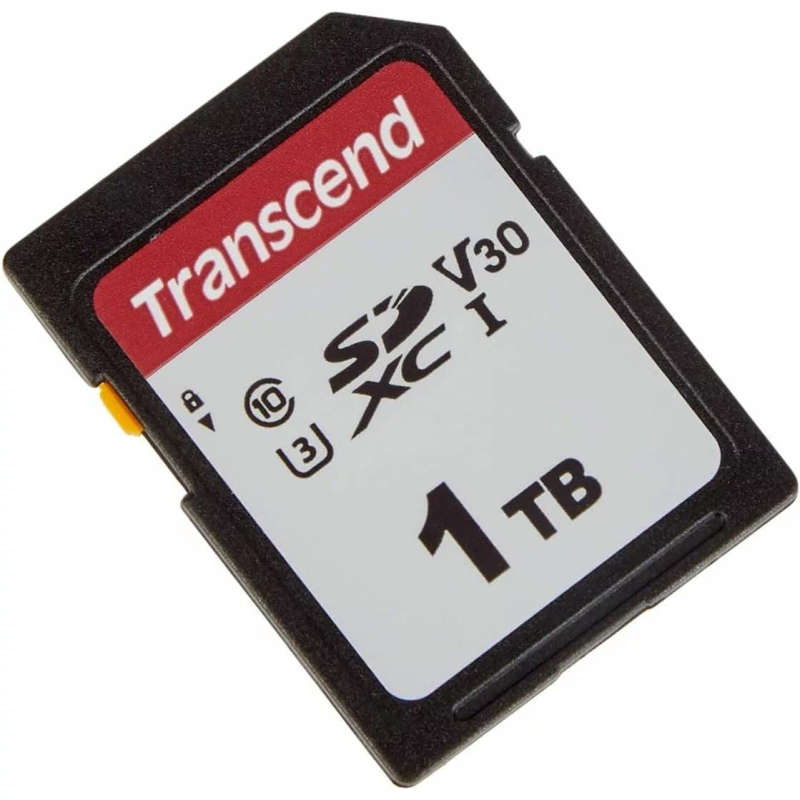 Transcend 300S 1TB SDHC UHS-I Flash Memory Card