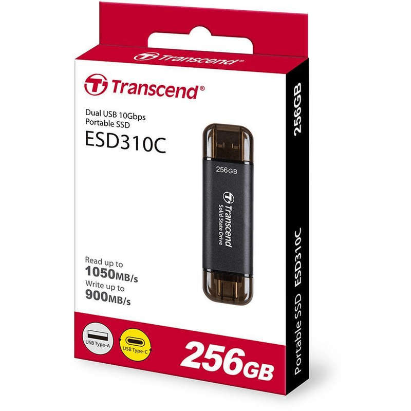 Transcend ESD310 256GB USB 3.2 Gen 2 External SSD
