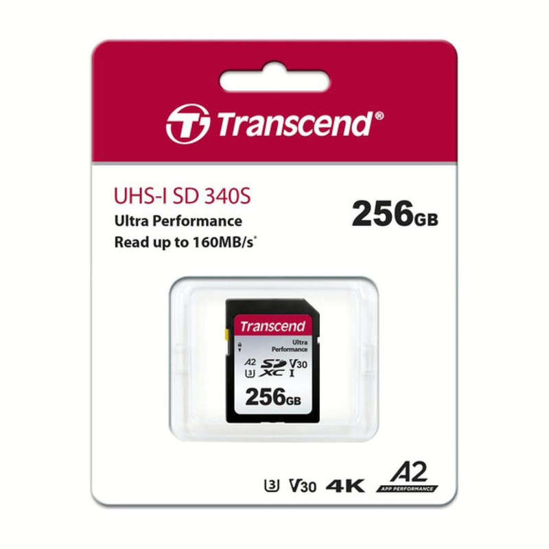 Transcend 340S 256GB UHS-I SDXC Memory Card