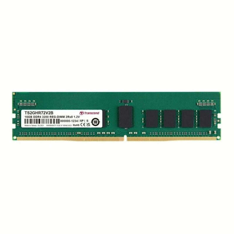 Transcend 16GB 3200MHz DDR4 Registered ECC DIMM Memory Module