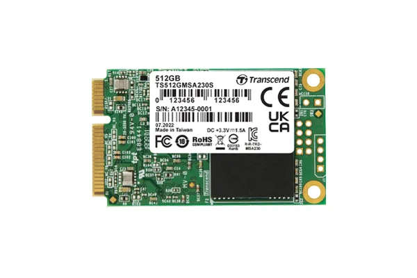 Transcend MSATA 230S 512GB Serial ATA III 3D NAND Internal SSD