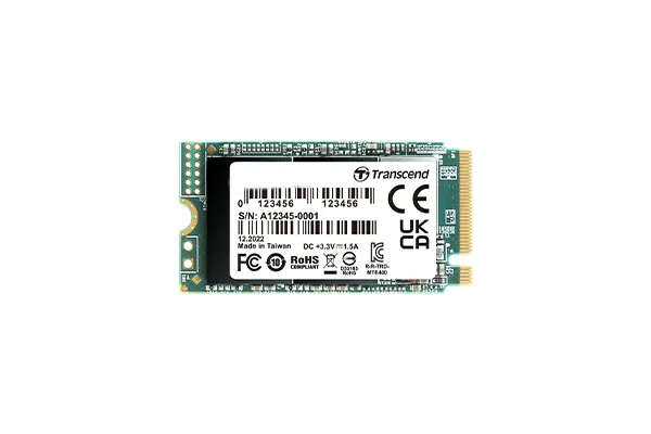 Transcend 400S 512GB M.2 2242 PCI-Express Gen3x4 3D NAND NVMe Internal SSD
