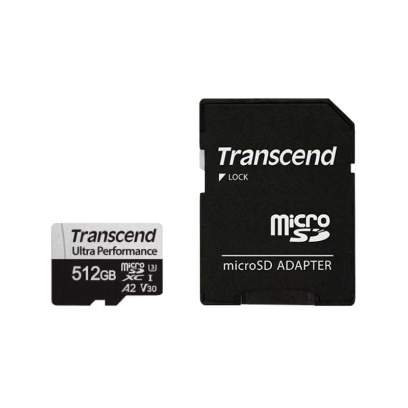 Transcend USD340S 512GB Memory Card MicroSDXC UHS-I Class 10