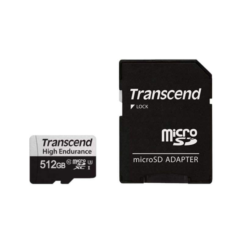 Transcend USD350V 512GB Memory Card MicroSDXC UHS-I Class 10