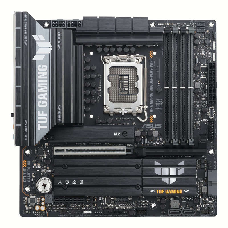 Asus TUF Gaming B860M-Plus Wi-Fi M-ATX Motherboard  Intel LGA1851, DDR5, PCIe 5.0. Wi-Fi 7