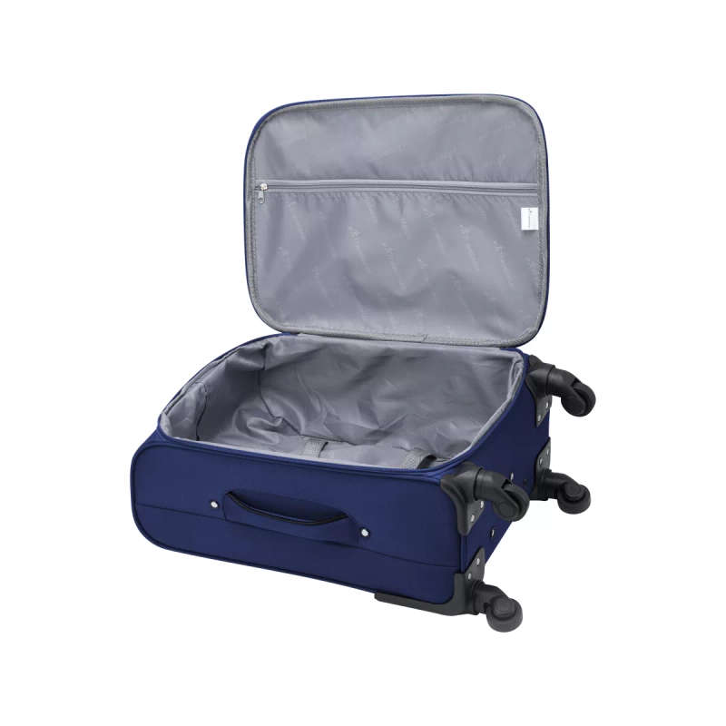 Travelwize Arctic 55cm 4-wheel spinner trolley case Navy