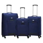 Travelwize Arctic 55cm 4-wheel spinner trolley case Navy