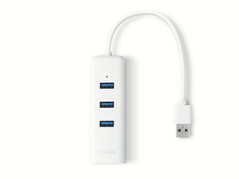 TP-Link UE330 3-Port USB 3.0 Hub with Gigabit Ethernet Port