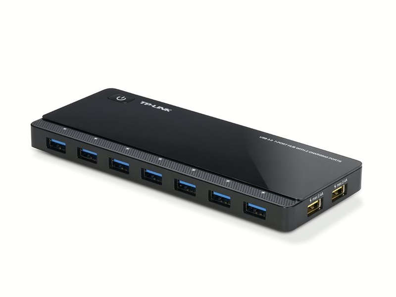 TP-Link UH720 Interface Hub USB 3.2 Gen 1 (3.1 1) Micro-B 5000 Mbit/s Black