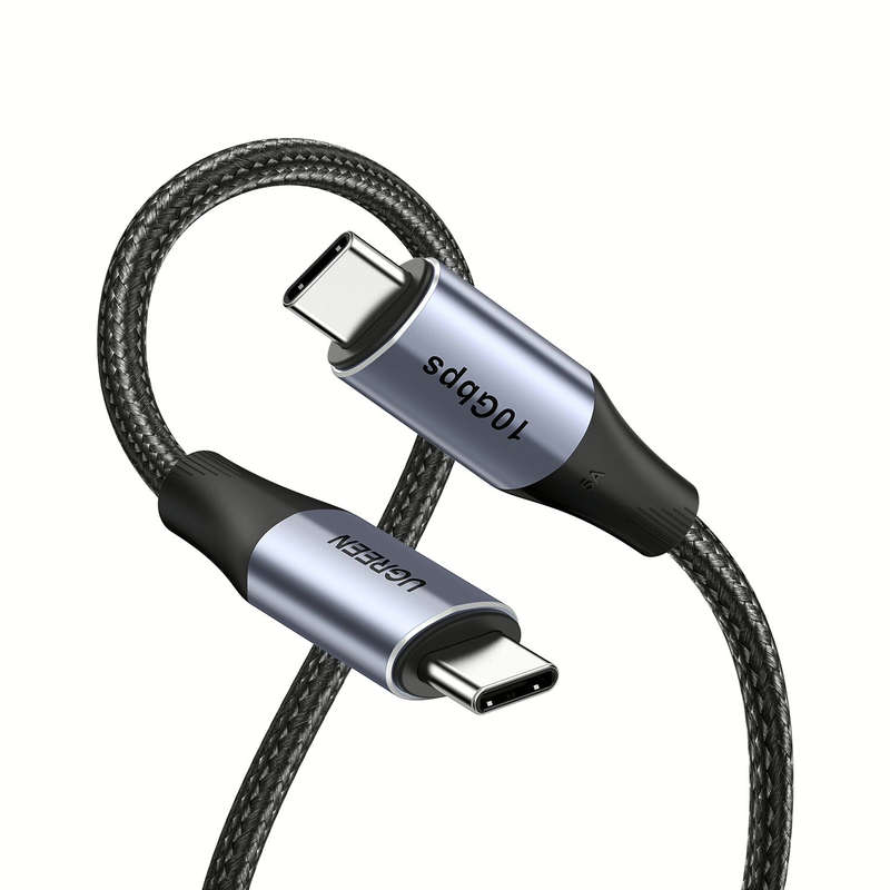 UGREEN Gen2 Type-C Male to Male Data Cable  240W Fast Charging | 10Gbps | 4K