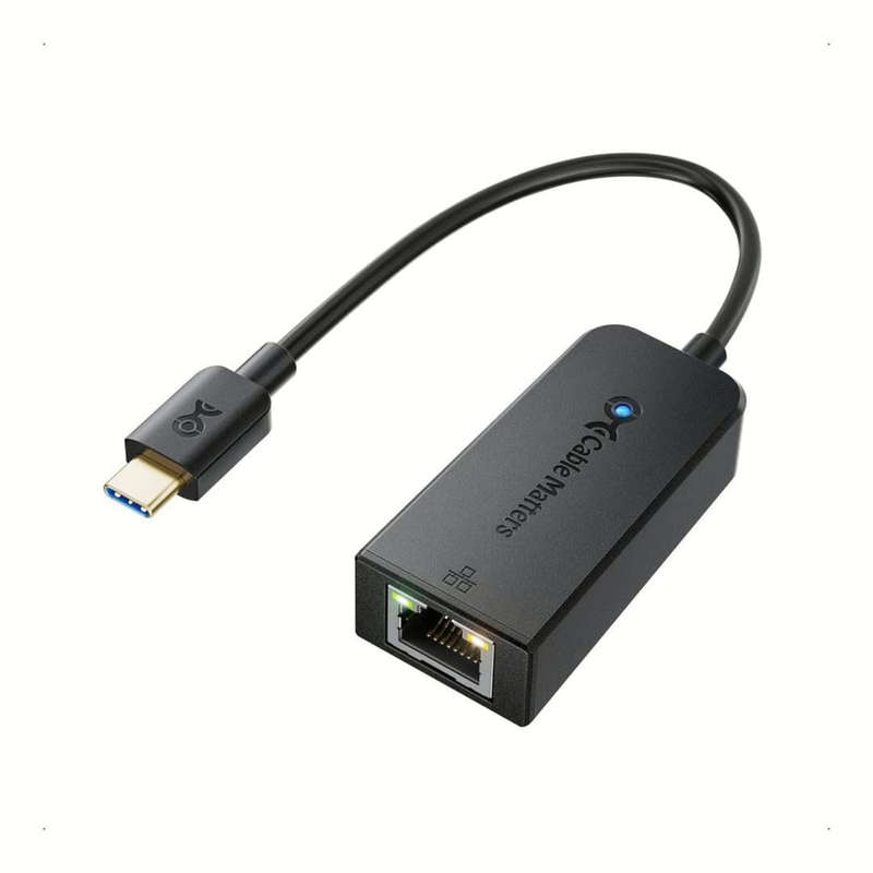 Mecer USB Type-C to Gigabit Lan Adaptor with Converter C to A