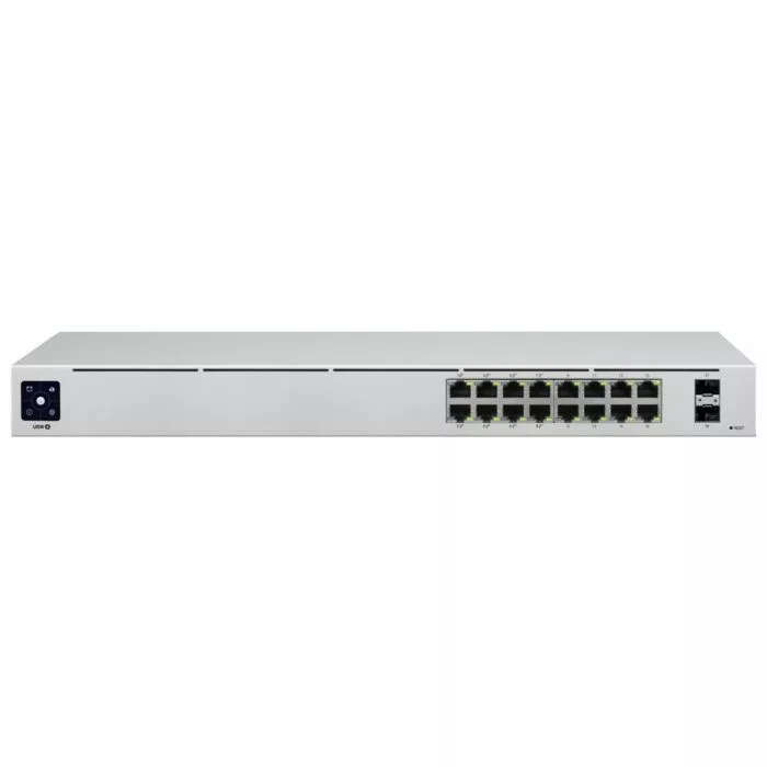 Ubiquiti 16 Port Gigabit 42W 8PoE 2SFP UniFi Switch USW-16-PoE 16-port