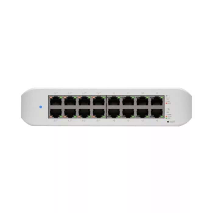 Ubiquiti 16 Port Gigabit 45W 8PoE UniFi Switch | USW-LITE-16-PoE