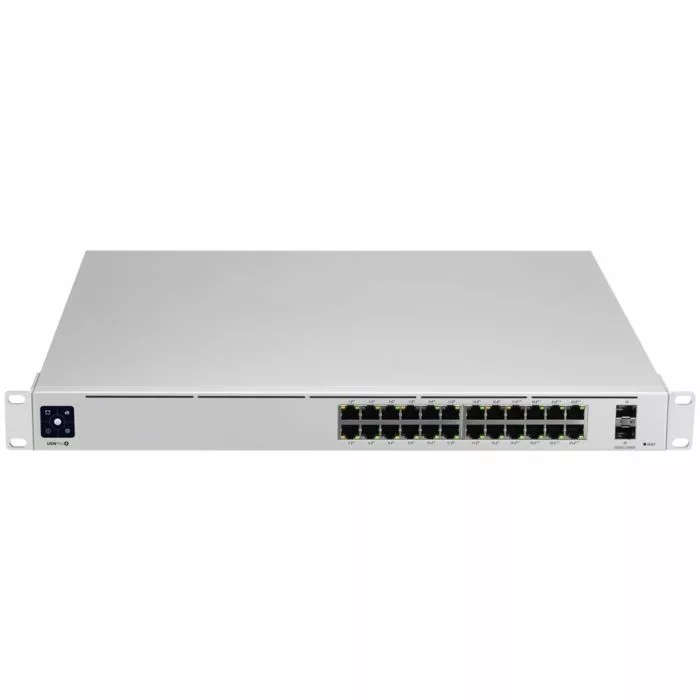 Ubiquiti 24 Port Gigabit 400W 16PoE+ 8PoE++ 2SFP+ UniFi Switch | USW-Pro-24-PoE