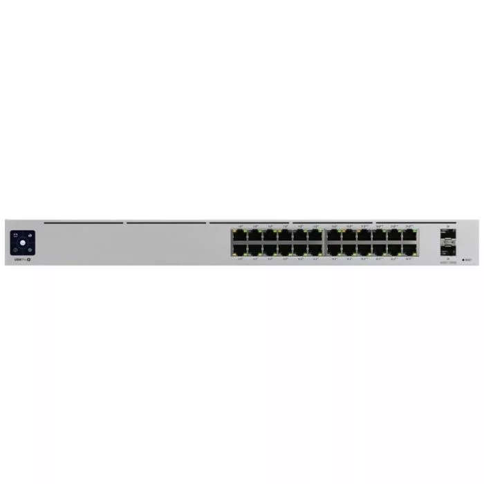 Ubiquiti 24 Port Gigabit 400W 16PoE+ 8PoE++ 2SFP+ UniFi Switch | USW-Pro-24-PoE
